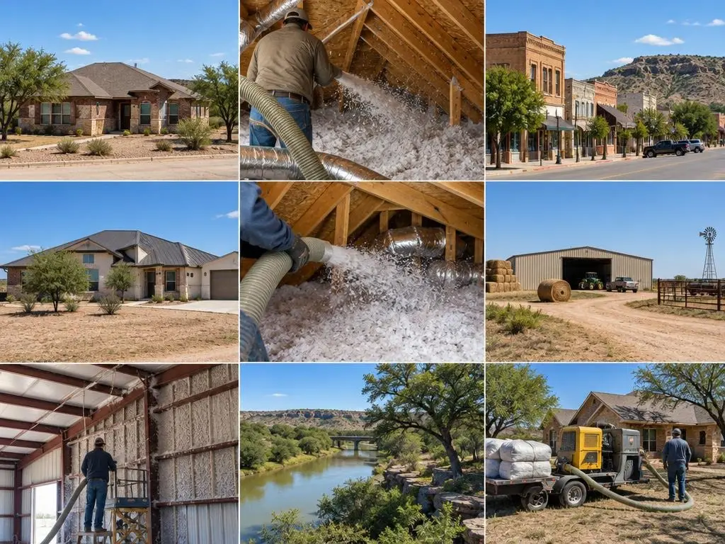 Blown-In Insulation in San Angelo, TX