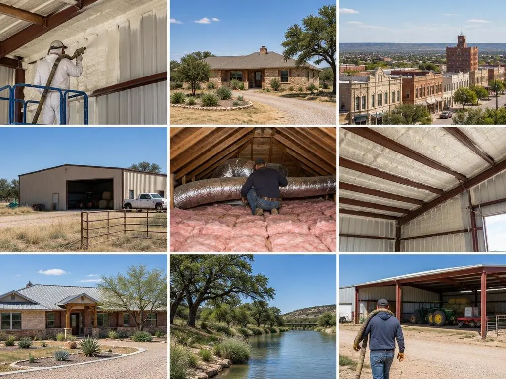 Metal Building & Barn Insulation in San Angelo, TX