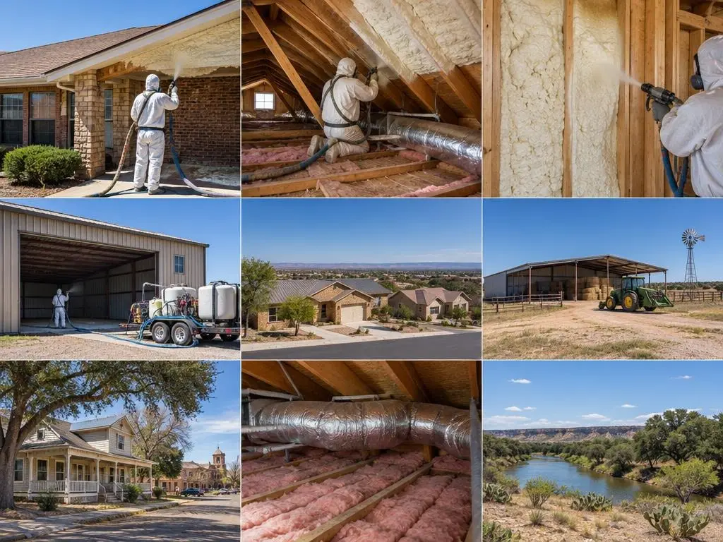 Spray Foam Insulation in San Angelo, TX