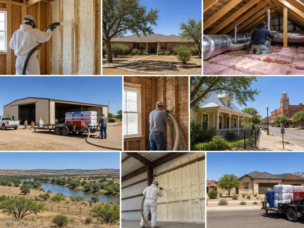 Wall Insulation in San Angelo, TX